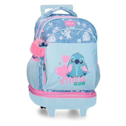Joumma Disney Stitch Hearts Mochila 2 Ruedas 15,6 Joumma Disney Stitch Hearts Mochila 2 Ruedas 15,6
