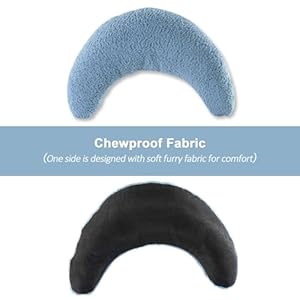 HOMBYS-Chewproof-Dog-Pillow-Calming-Toy-for-Dogs-Anxiety-Relief-Suitable-for-Both-Crazy-Tearers-Tame-Dogs-Furry-Surface-Soft-Comfortable-Dog-Neck-Pillow-Improve-Sleeping-Machine-Washable - Cucciolini Doodles   HOMBYS-Chewproof-Dog-Pillow-Calming-Toy-for-Dogs-Anxiety-Relief-Suitable-for-Both-Crazy-Tearers-Tame-Dogs-Furry-Surface-Soft-Comfortable-Dog-Neck-Pillow-Improve-Sleeping-Machine-Washable