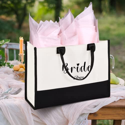 Bolso Tote Bride Vibes para Novia miniatura 3