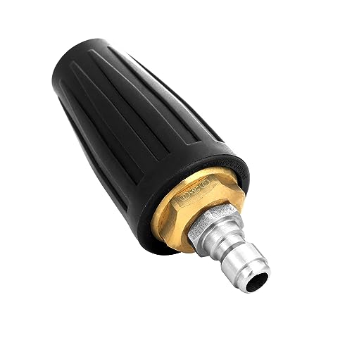 ENA Deal Pressure Washer Turbo Nozzle 4000 PSI Max Ratating Tips with 1/4