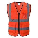 HATAUNKI Safety Vest for Men...