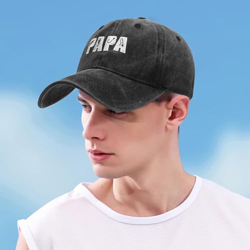 Image of XYIYI Vintage Washed Distressed Baseball Cap Adjustable Cotton Dad Hat for Women Men