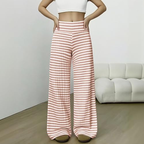 Pantalon bootcut confortable à taille haute et jambes larges - 3