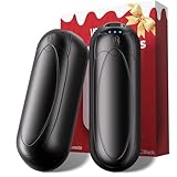 VOSFEEL Calentador de Manos Magnéticos Recargables, 23H de Autonomía, Doble Carga USB-C, Calentador de Manos Eléctrico Reutilizable con Indicador de Batería, Pack de 2 para Invierno/Navidad
