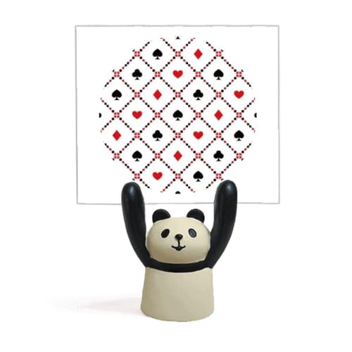 Support pour cartes à jouer panda, porte-cartes pour jeux de société de table
