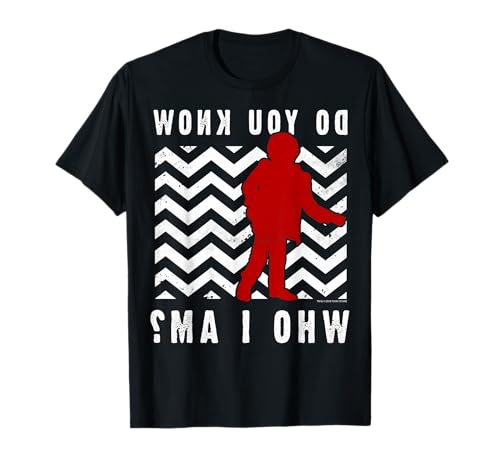 Twin Peaks Do You Know Who I Am Vintage Mystery Logo T-Shirt