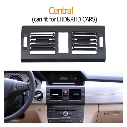 Grille ventilation centrale Mercedes GLK X204 climatisation rétablie
