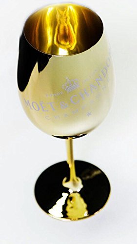 Moët & Chandon Moet & Chandon Imperial Champagner Echtglas Ibiza (Gold), 1 Glas