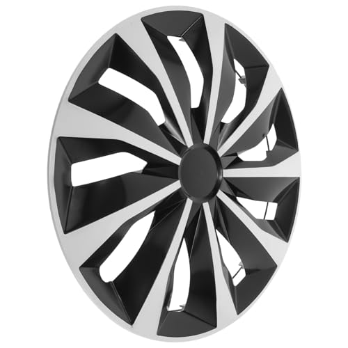 SHINEOFI 1Pcs Plastic 15 Car Wheel Trims Universal Fit Hub Caps with Scratch Protection and Quick Installation for Car Wheels