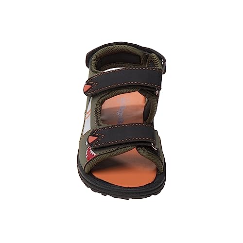 Image of Rugged Bear Kids Boys Girls Open-Toe Outdoor Sport Water Sandals - beach pool slide adjustable strap shoes athletic summer (Toddler /Little Kid /Big Kid)