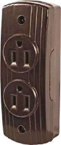 Brown Surface Mount Receptacle