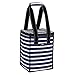 SCOUT Pleasure Chest Soft Cooler, 4 Bottle Wine Cooler Bag, Water Resistant Insulated Soft Cooler Tote with Zipper Closure (Multiple Patterns Available)
