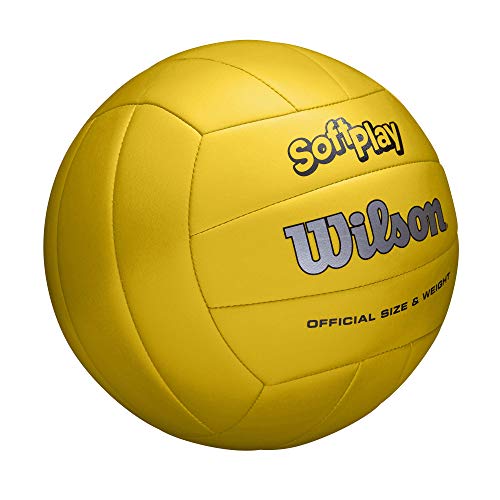 WILSON Vôlei macio para uso externo (Amarelo)
