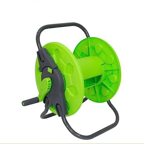 Garden Hose Reel Empty Garden Hose Reel, Foldable Compact Hose Reel, Portable Garden Hose Holder Outdoor water hose reel ,for Outside Garden Watering Car Washing Yard Cleaning Water Pipe Hose Cart