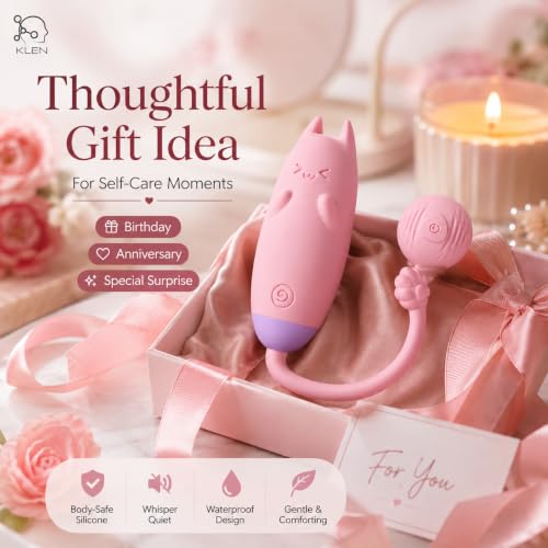 Image of KLEN Body Massager Machine for Women Portable Waterproof Remote Controlled