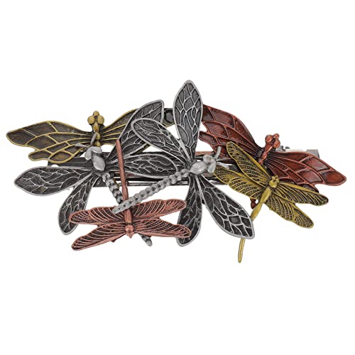 Beaupretty Womens Hair Clips Vintage Metal French Barrette Women Hair Clip Alloy Hairpin Hair Spring Clip Dragonfly Hair Clip For Girls Girl Hair Clips #TOP14