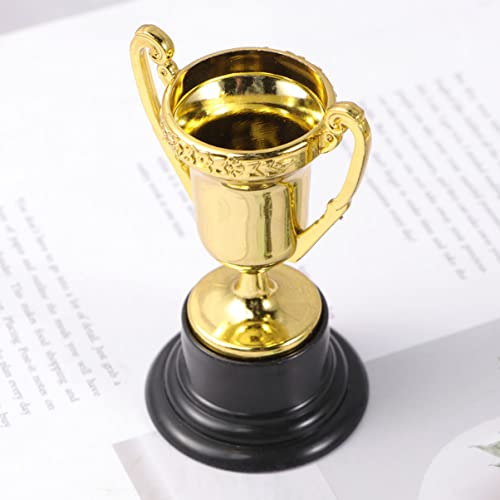 CANIGHT 10 peças de jogos para adultos troféus de beisebol ouro, prêmios esportivos, copos escolares