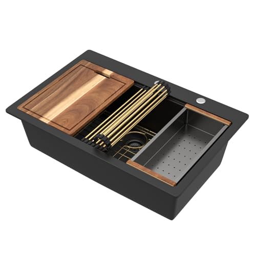 Talllor 33 Granite Composite Kitchen Sink - 33