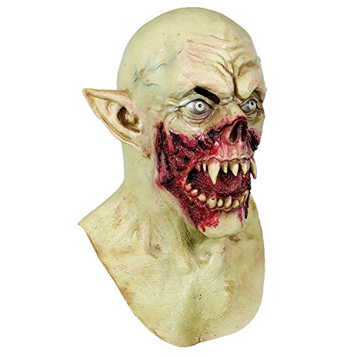 Molezu Vampire Mask Scary Dracula Monster Halloween Costume Party Horror Demon Scary Zombie #TOP5