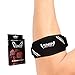 Venom Elbow Strap Compression Brace - Elastic Support for Tendonitis Pain, Tennis Elbow, Golfers Elbow, Arthritis, Bursitis, Basketball, Baseball, Football, Golf, Weightlifting, Sports, Men, Women (L)