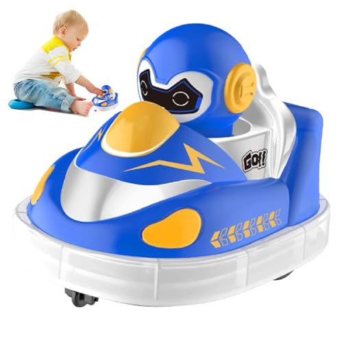 Remote Controlled Car | Remote-Controlled Bumper with Ejectable Bumper, Racing Vehicles with Lights and Sounds Battle Toy for Ages 3 and Up for Boys and Girls