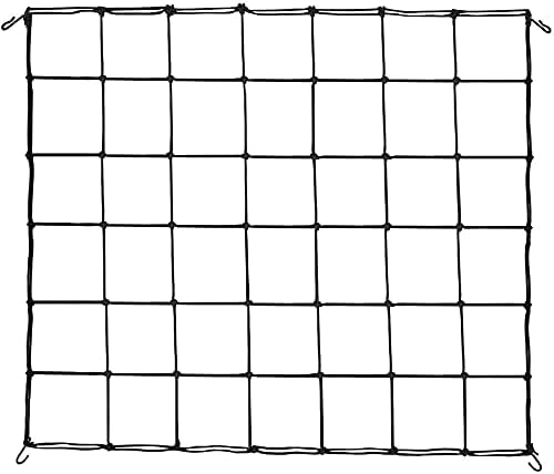 120cm x 120cm 1.2m x 1.2m Plant Support Scrog Net for Grow Tent Universal HEAVY DUTY Elasticated Cord STRECTHY NET Indoor Plant Hydroponic Grow Room Elastic Mesh Garden Trellis Netting Fits All Brands