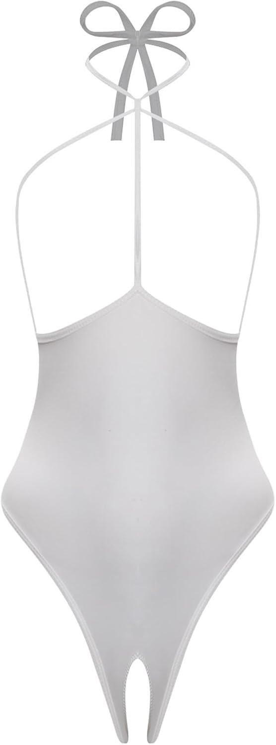 Women Babydoll Nightwear Hollowing Out Bodycon Teddy Bare Exposed Breast Exotic Sleeveless Underwear