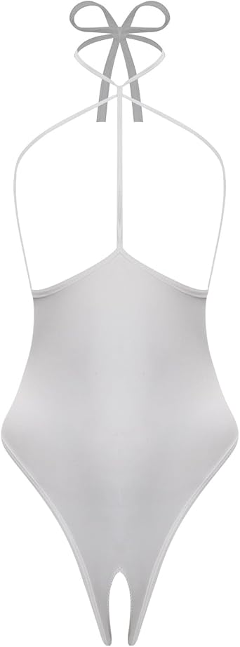 Adult Bodycon Teddy Hollowing Out Babydoll Nightwear Bare Exposed Breast Sleeveless Lingerie