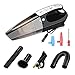Kimitech Handheld Vacuum Cleaner,Comes with car USB charging cable,with LED Light, Stainless Steel HEPA Filter,120W 6.5 kpa Portable Cordless car vacuum for Home and Car Cleaning