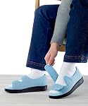 Silverts Women's Adjustable Sandals Extra Wide Diabetic Easy Closure Comfort Footwear for Swollen Feet