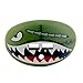 Loudmouth Football Mouth Guard | Military Flying Tiger Adult and Youth Mouth Guard | High Impact Mouth Piece for Sports | Dual Action Air Flow Mouth Guards | Pacifier Lip and Teeth Protector (Green)