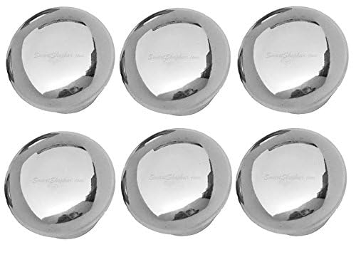 SMART SHOPHAR Stainless Steel Bristol Drawer Knob 1.25 Inches Silver, Pack of 6 / Modern Design/Long-Lasting Functionality-image-24