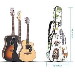 Tiger Stripes Étui de protection rembourré pour guitare classique acoustique Motif rayures, Multicolore 05, 42.9×16.9×4… - Les Beatles, Paul McCartney, John Lennon, RIngo Starr, George Harrison Tiger Stripes Étui de protection rembourré pour guitare classique acoustique Motif rayures, Multicolore 05, 42.9x16.9x4… – Image 5