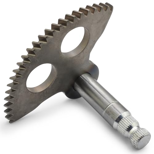 Easyboost Axe de Kick Engrenage Démarrage pour MBK Booster Nitro Ovetto Bw's Stunt Rocket Slider Aerox Mach-G Jog-R Ovetto Neo's Moteur Minarelli Vertical...