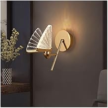 VIOLIN Wall Lamps, Wall lamp, Golden Wall Lamp Butterfly LED Light of The Wall Luxury Modern Living Room Bedroom Bedside Hallway Porch - Wall Light