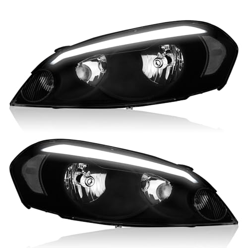 WEELMOTO LED DRL Headlights for 2006-2013 Chevy Impala Review