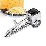 Merveilleux cadeau : cette râpe à fromage rotative est inhabituelle et impressionnera vos invités. Idéal comme cadeau ludique pour Noël, un anniversaire ou tout autre événement, ainsi que comme présentoir créatif. Offrez-le à votre famille, vos proches ou vos amis pour ajouter une touche de style à votre prochaine réunion.
