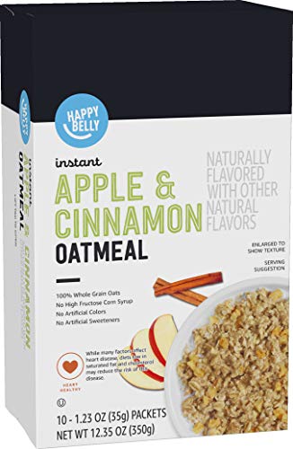 Happy Belly ASD62 Amazon Brand - Happy Belly Instant Oatmeal cover