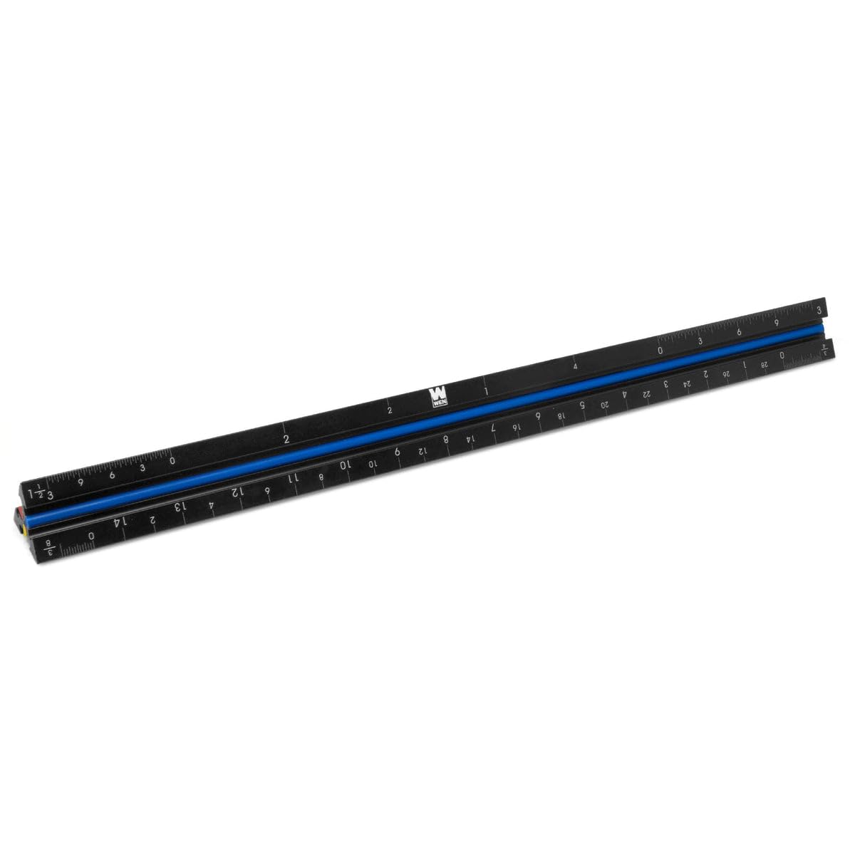 WEN 12-Inch Measuring Ruler With Hook Stop (ME812R)