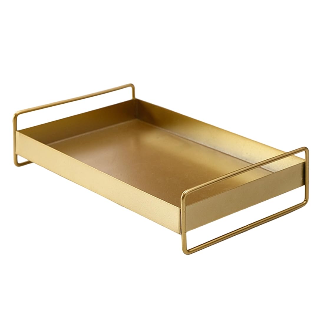 IJSDNVJNDX Dessert Tray Nordic Metal Snack Trays 1PC Rectangular Dried Fruit Plate Storage Plate with Lid Fruit Dish