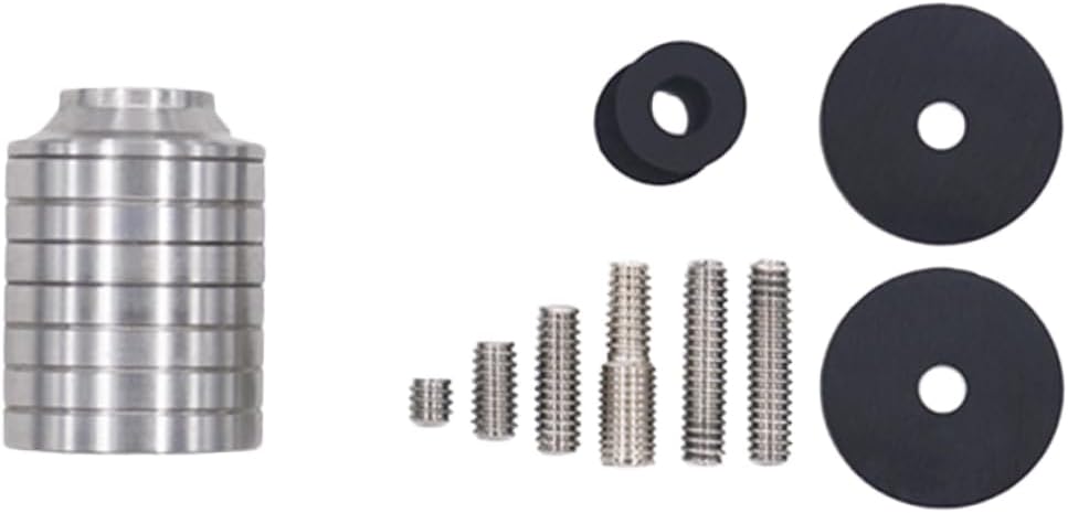 BESPORTBLE Bow Stabilizer Weight Stacks Set with Replacement Screws Durable Vibration Dampening Archery Accessory for Compound Bows Easy to Install and Enhance Balance