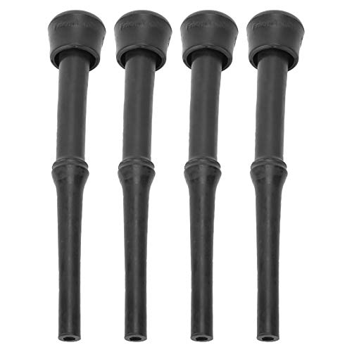 Yyqtgg 4 PCS Milking Machine Liners, Milking Liners Rubber Inflations for Cow Black Milk Liner Machine Cow Milking Machine Parts Simply Installation Accessory