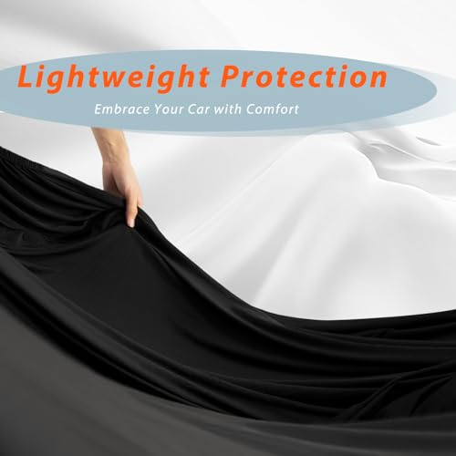 Image of Indoor Car Cover for BMW X3,Honda CR-V, Toyota RAV4,Audi Q5 Windproof Dust Protection Ideal for Car Shows and Underground Garage Elastic Fit Full Car Cover
