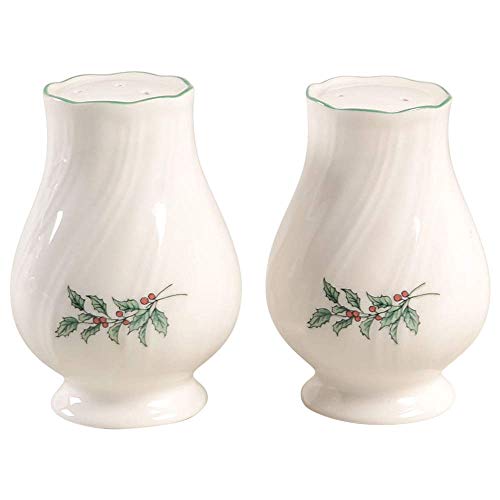 Nikko Ceramics Happy Holidays Salt-and-Pepper Set