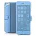 Produktbild Saxonia Schutzhülle Apple iPhone 6S / 6 Hülle Flip Case Tasche mit Smart-Touch Bedienung (Sichtschutz) stabile Standfunktion Blau