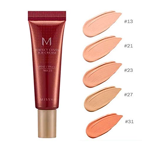 M Perfect Cover BB Cream 10ml Missha - Base Facial 31 - Golden Beige