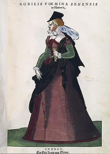 Affiche Toile Noblesse Siennoise Jost Amman Art Portrait Décoration Mural Chambre Salon