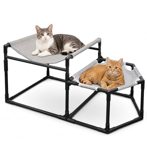 2-Tier Elevated Cat Hammock Bed