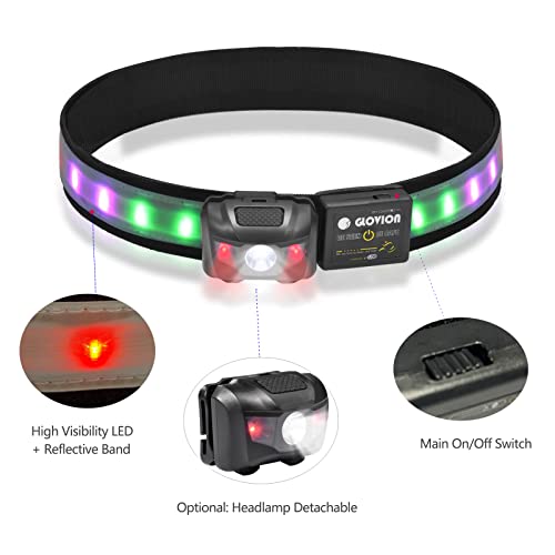 Casque rigide LED rechargeable contre le manque de visibilité - 4