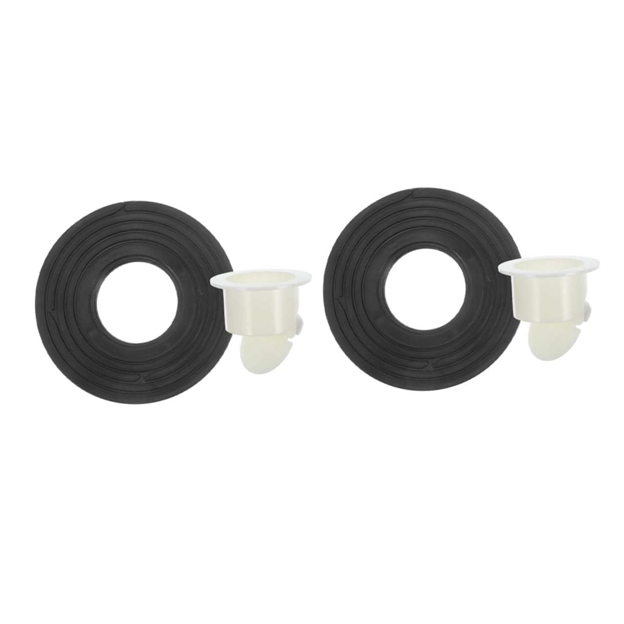 Tofficu 5 Sätze Haarfänger Rundes Abfluss Kunststoff Für Badezimmer Abflüsse Effektiver Schutz Gegen Verstopfungen Und Gerüche Einfache Installation Für Duschen Und 2 Stücke * 5